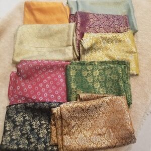 Ethnic South Asian Fabric Jamawar For Trousers,  Shalwars, Shirt Slips